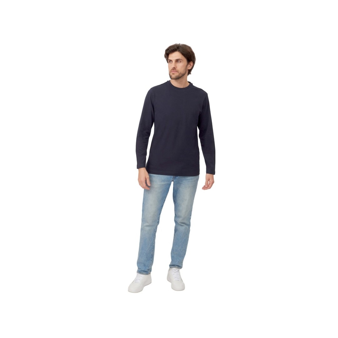 Лонгслив «HD Fit» мужской, темно-синий