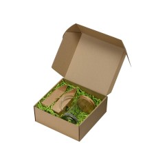 Подарочный набор с чаем и френч-прессом "Чайная композиция"