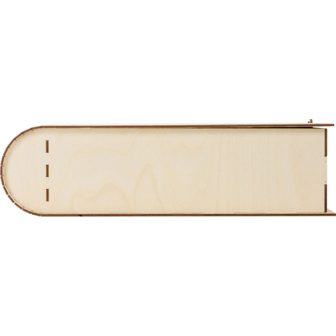 Набор бокалов для шампанского «За Россию» Chinelli в деревянной коробке