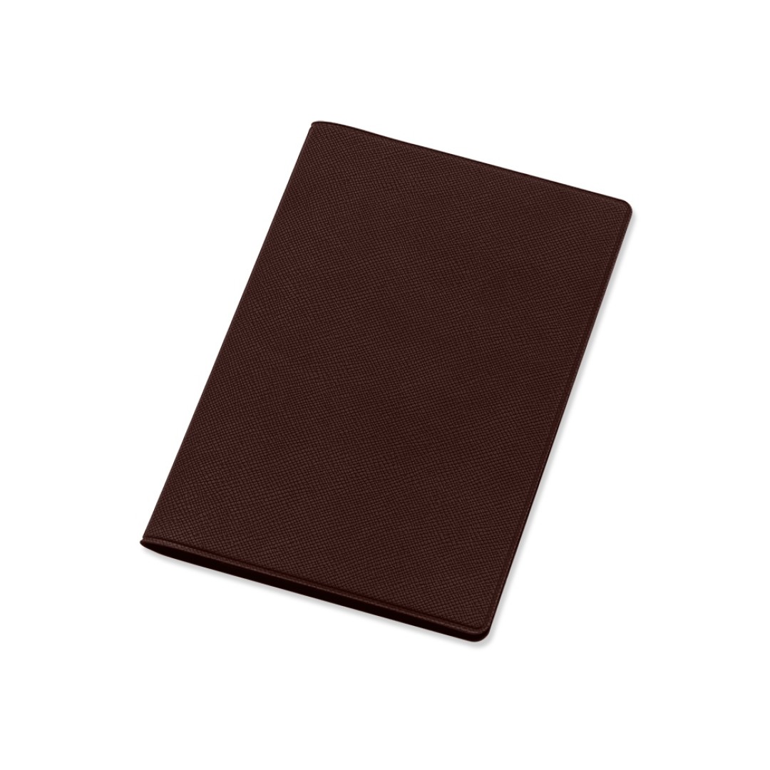 Классическая обложка для паспорта "Favor", коричневая