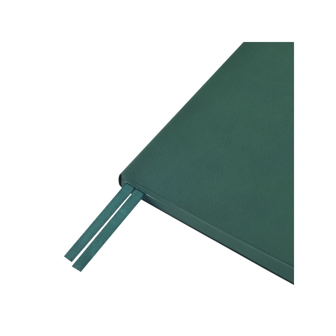 Ежедневник недатированный А5 "Megapolis Nappa Flex", зеленый