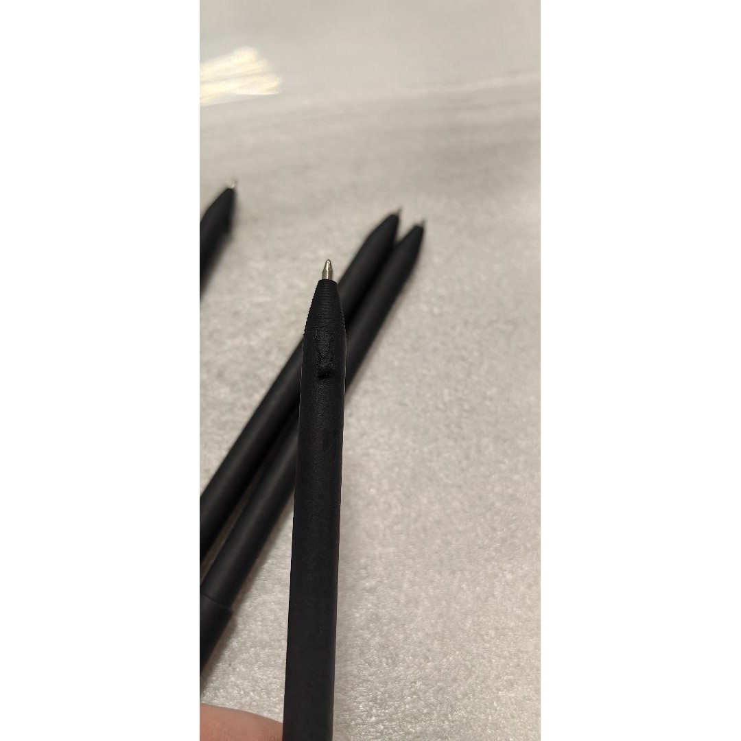 Ручка картонная с колпачком "Recycled", черный (Р)