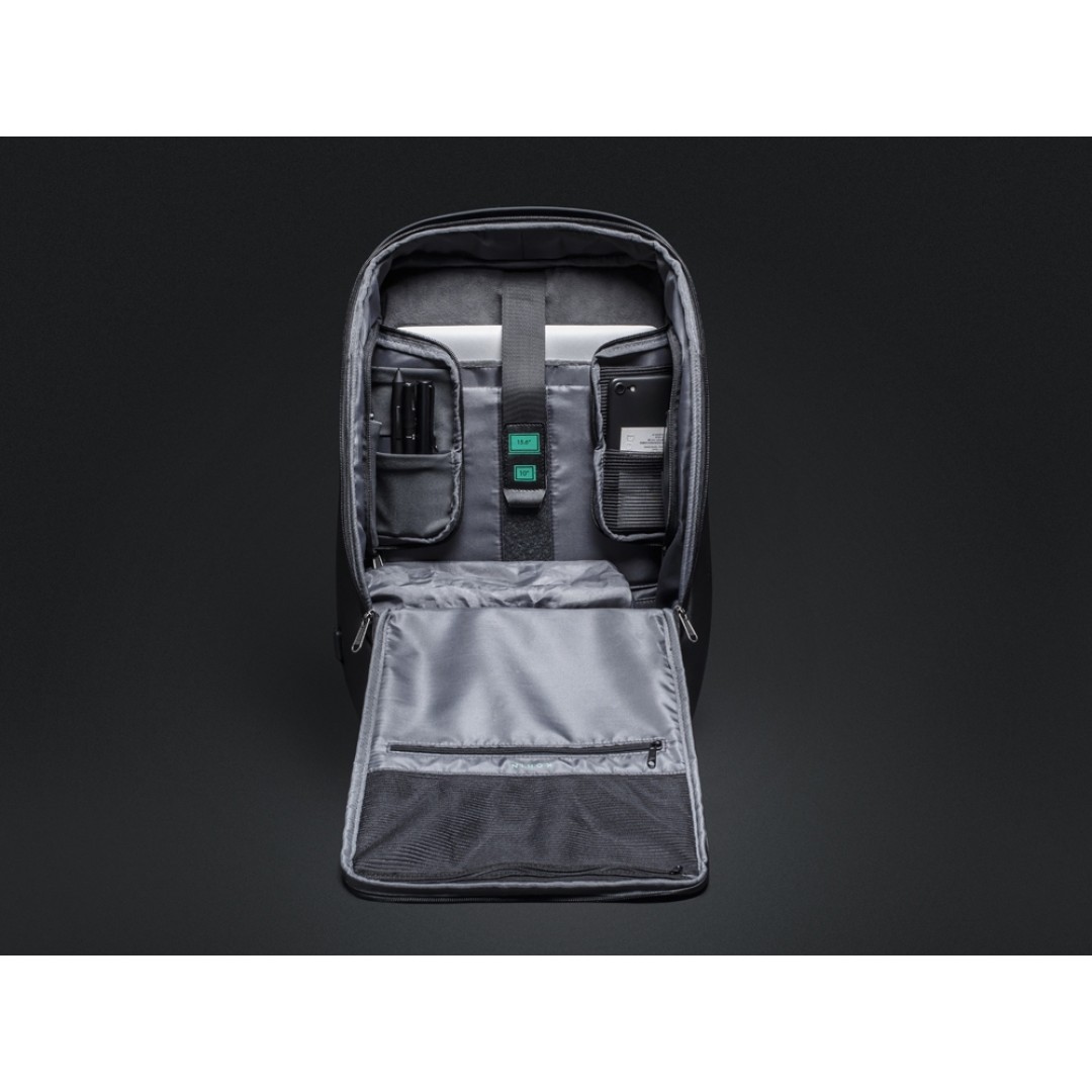 Антикражный рюкзак FlexPackPro для ноутбука 15.6", серый/черный