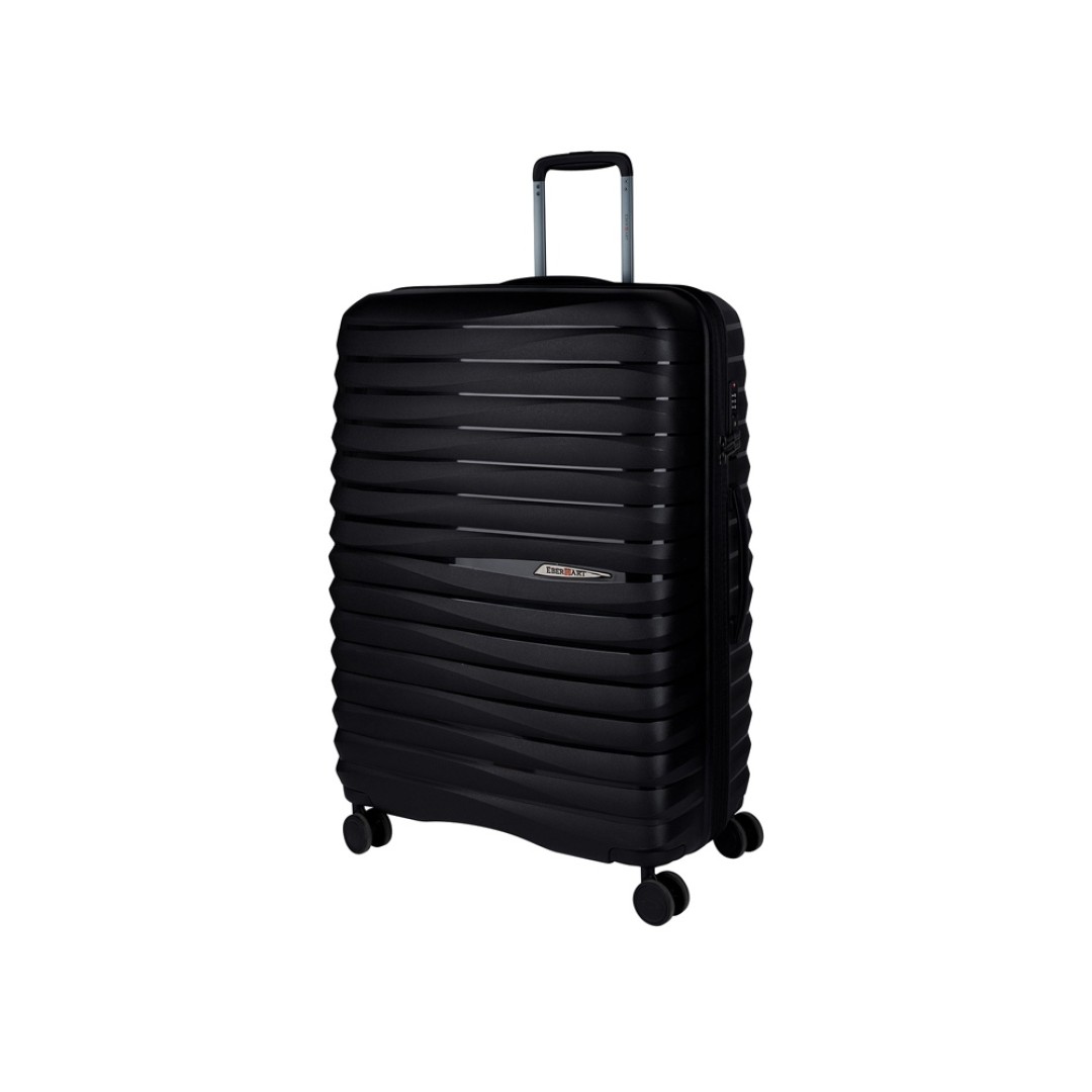 Чемодан Eberhart Dune большой L полипропилен черный 46D-009-428