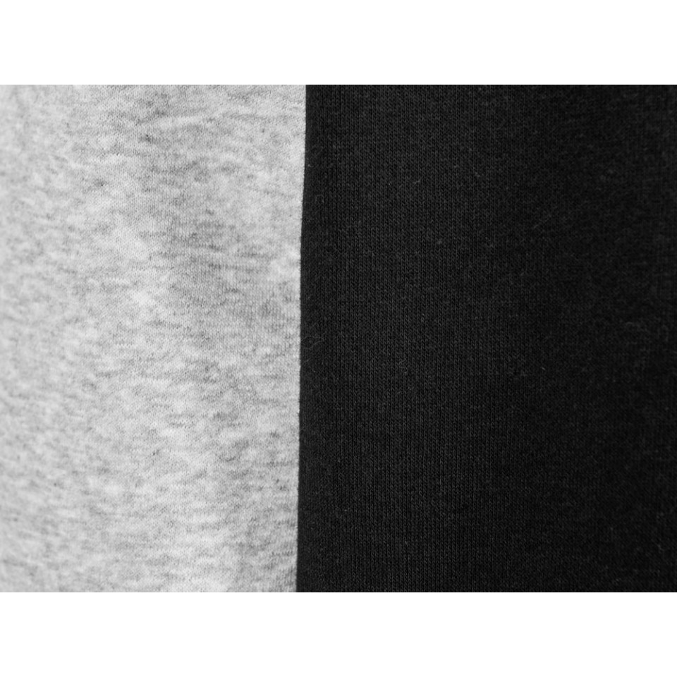 Бомбер «Oxford», черный/серый меланж, унисекс