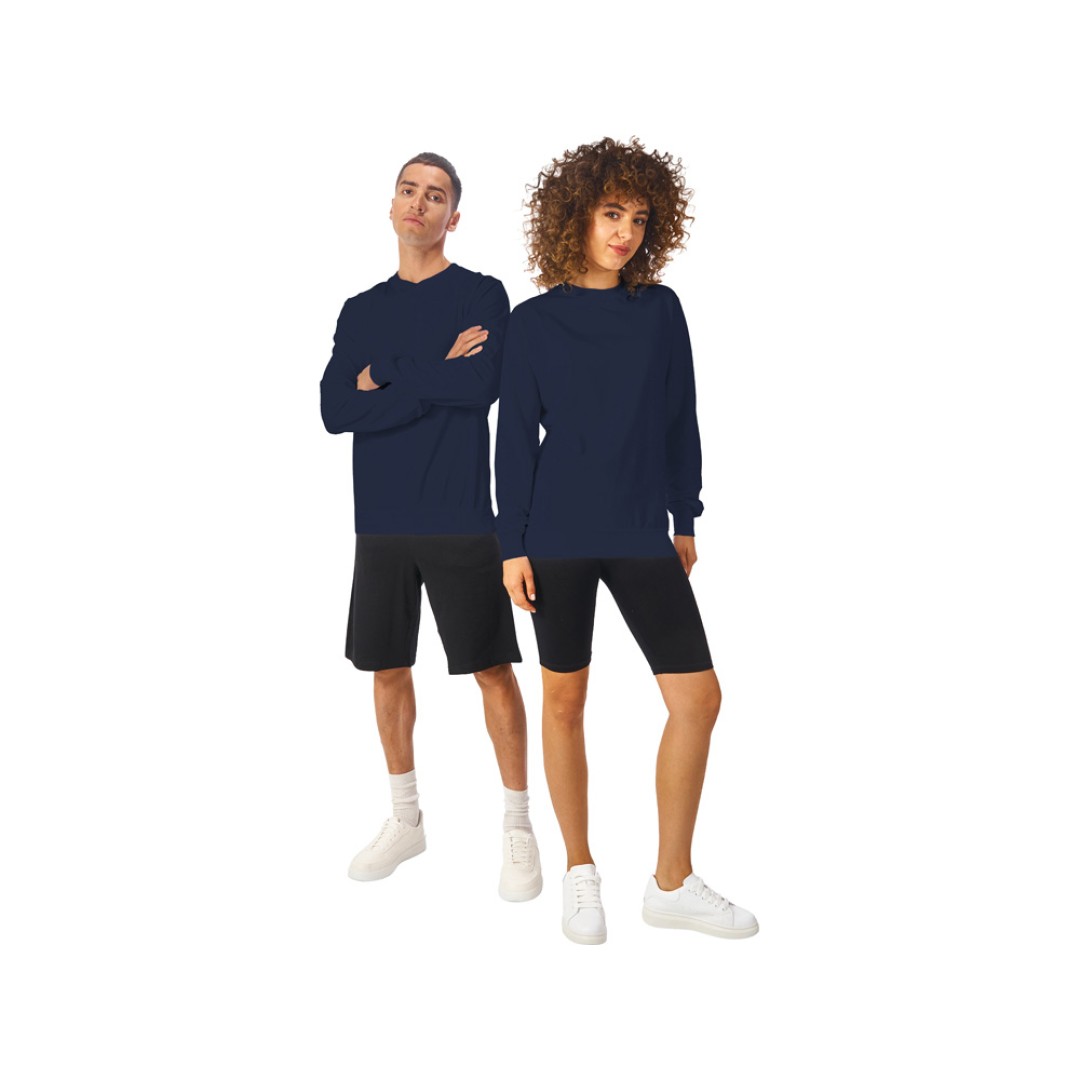 Свитшот «Warsaw» 220гр, унисекс, темно-синий