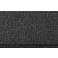 Коврик для мыши с беспроводной зарядкой "Mist", темно-серый (Р)