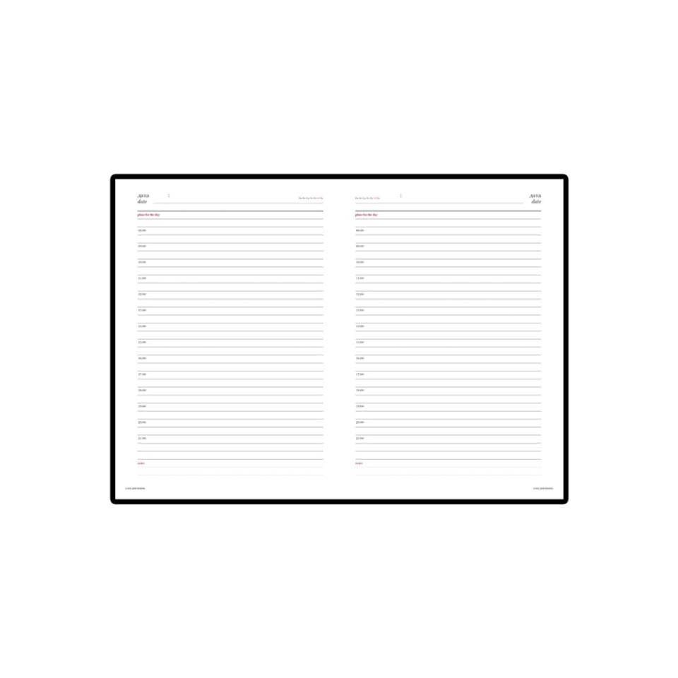 Ежедневник А5 недатированный «Leader», синий