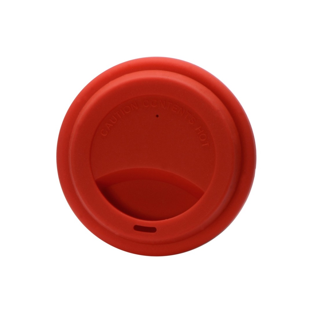 Фарфоровая кружка с двойными стенками "Toronto", 300 мл, красный