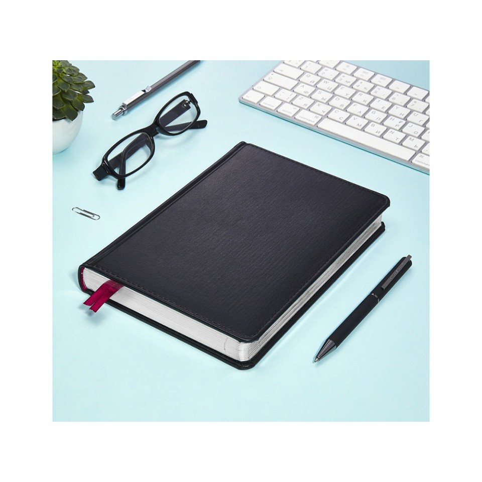 Ежедневник недатированный А5 "Parliament", черный