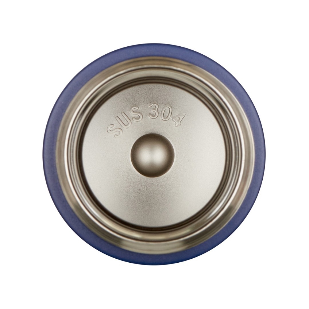 Вакуумный термос «Engage», 450 мл, тубус, темно-синий