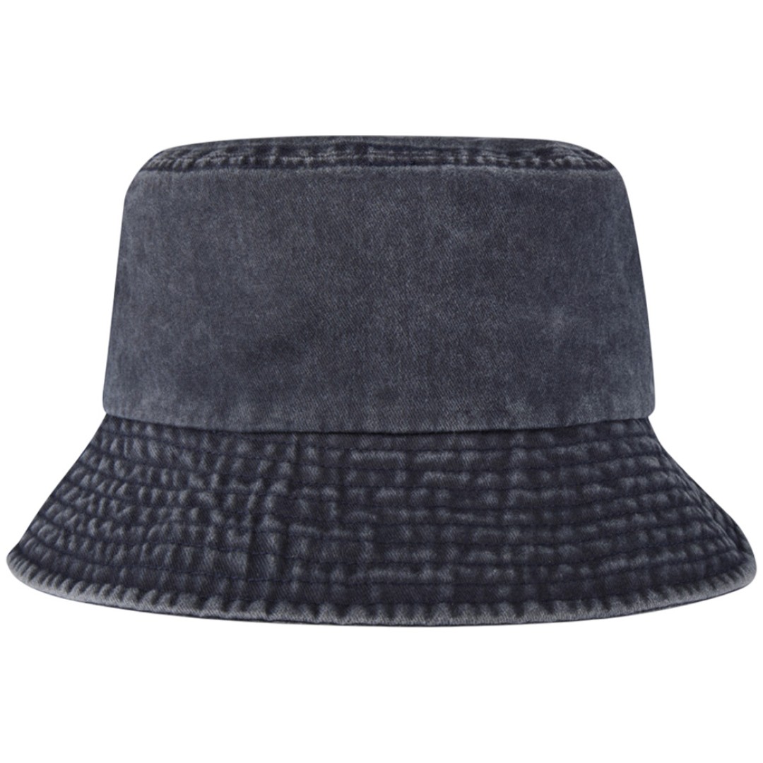 Панама "Mitica" стираная - Темно - синий