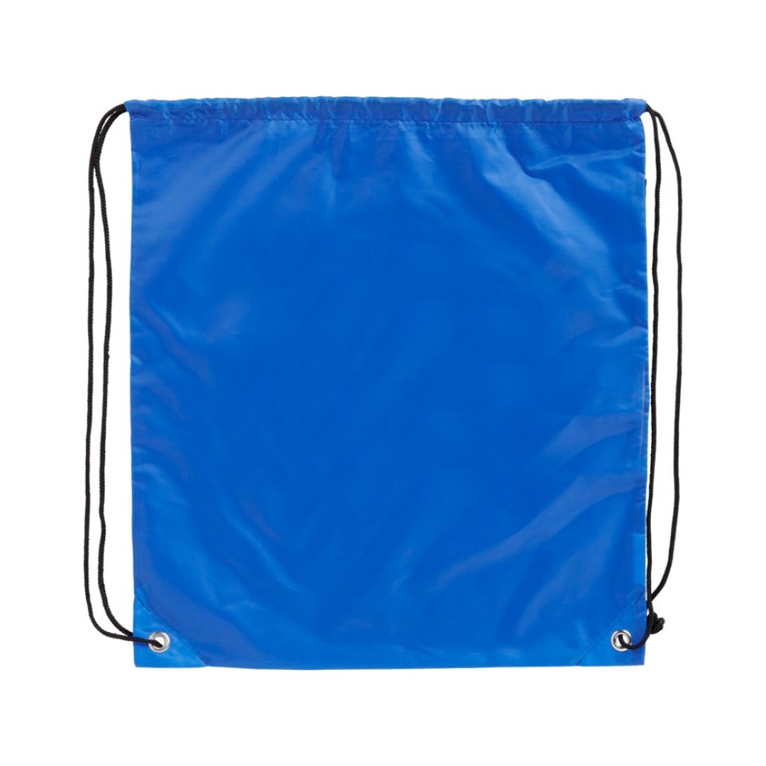 Рюкзак со шнурком Oriole из переработанного ПЭТ, синий