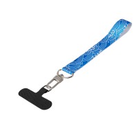 Ремувка под сублимацию с трендовым карабином и узким держателем для телефона из ПЭ