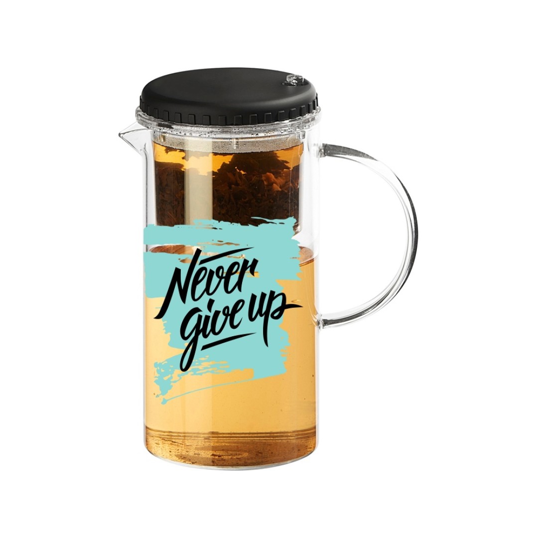 Стеклянный заварочный чайник "Gunfu", 600 мл (Р)