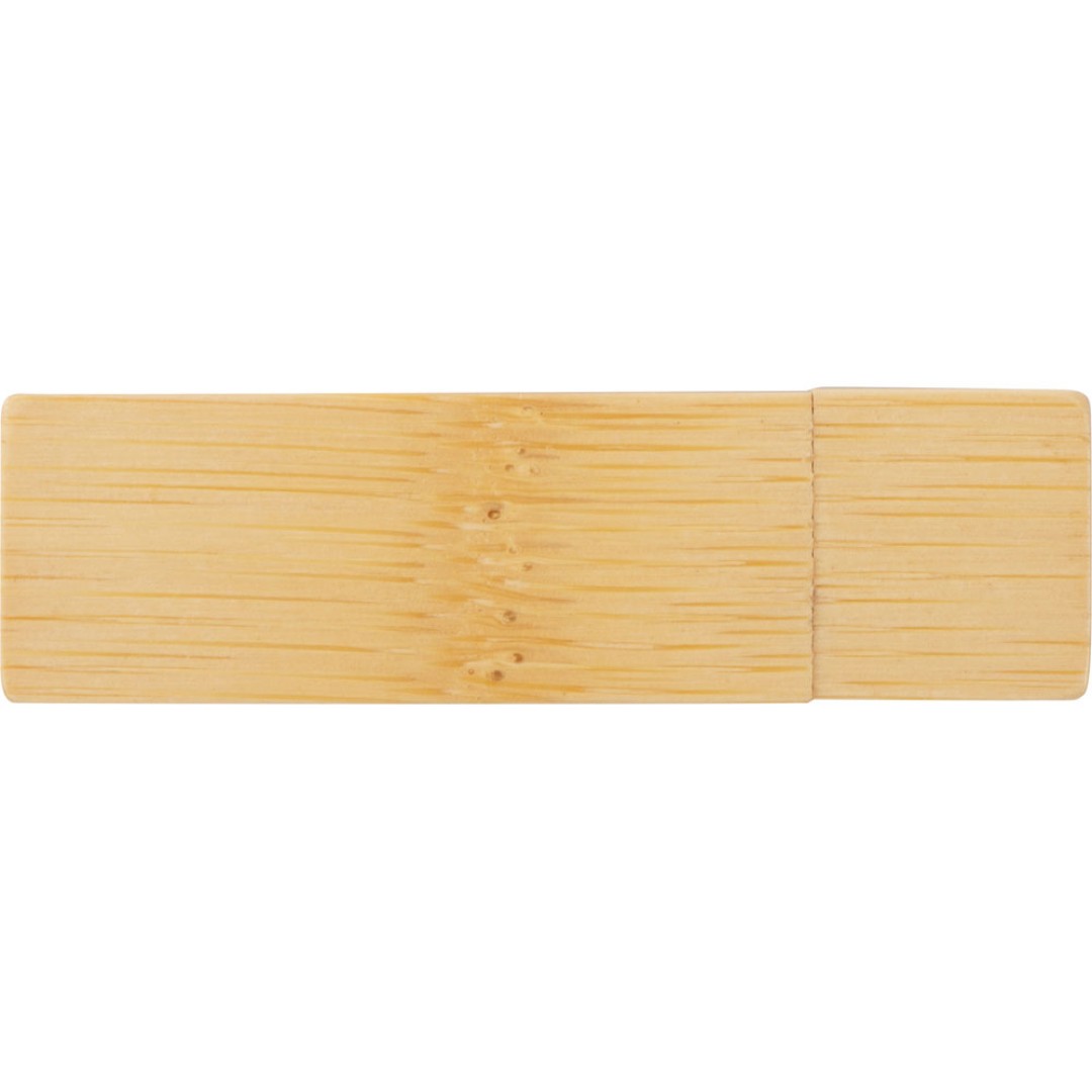 USB 2.0- флешка на 32 Гб c подсветкой логотипа «Bamboo LED»