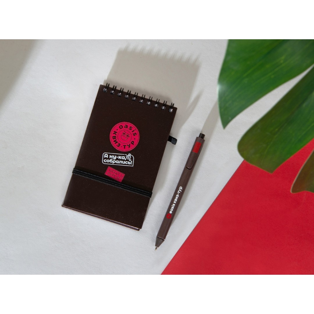 Ручка шариковая "Coffee". Эко материал из кофейных зерен, коричневый