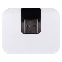 USB Hub "Gaia" на 4 порта, белый
