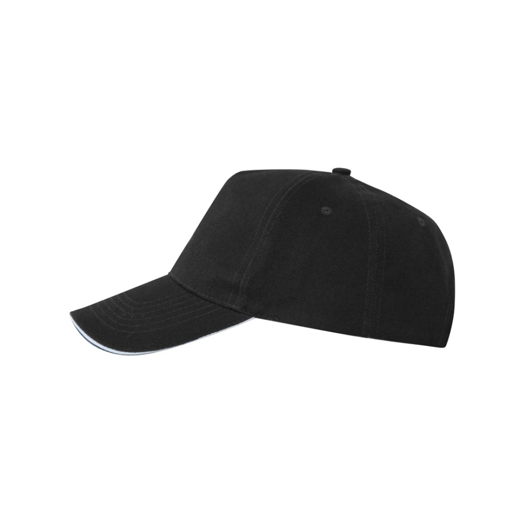 Бейсболка "Eris" унисекс, черный (P)