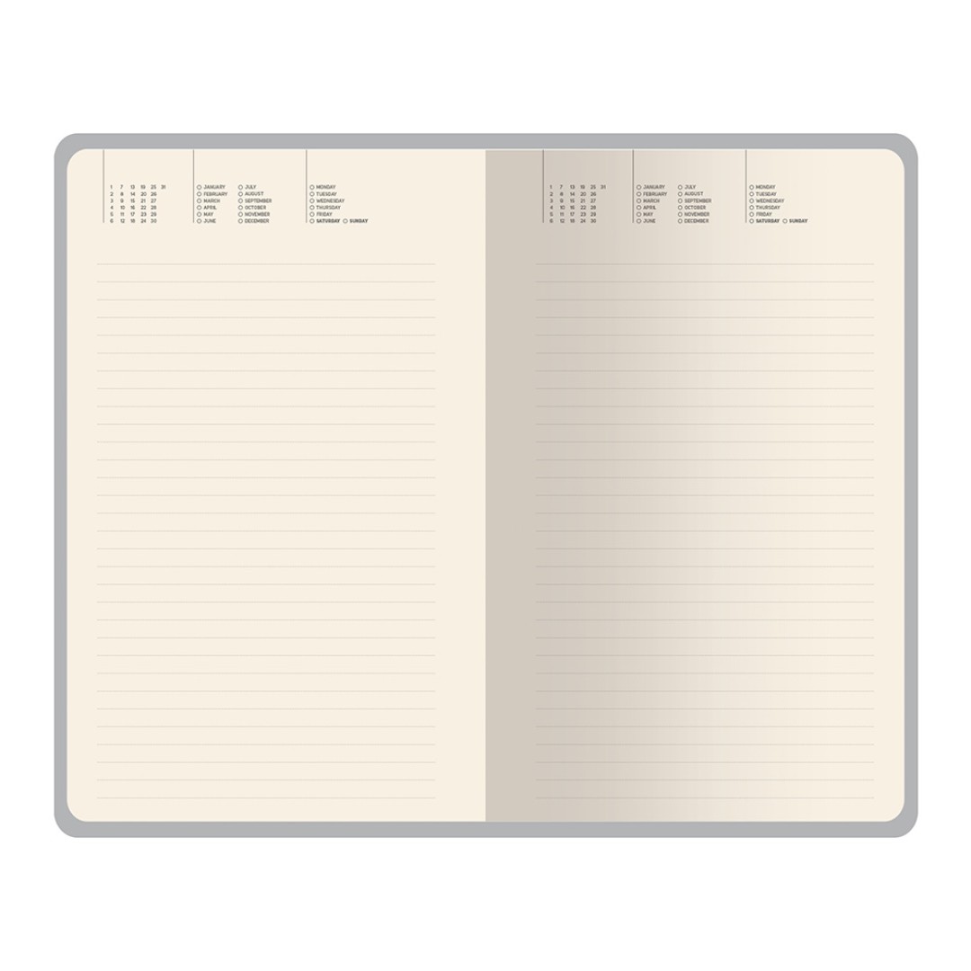 Ежедневник недатированный А5 "Valencia", черный