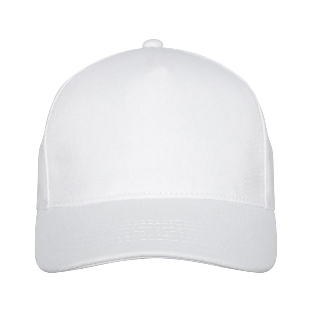 Кепка Doyle, 5 панелей, белый