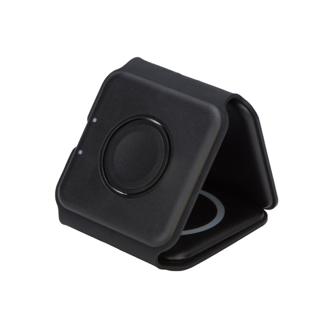 Беспроводное зарядное устройство 3-в-1 «Road», 15 Вт, черный