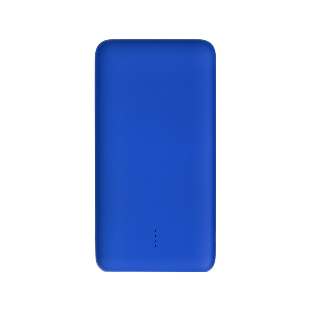 Внешний беспроводной аккумулятор с подсветкой лого «Reserve X» v.2, 8000 mAh, ярко-синий