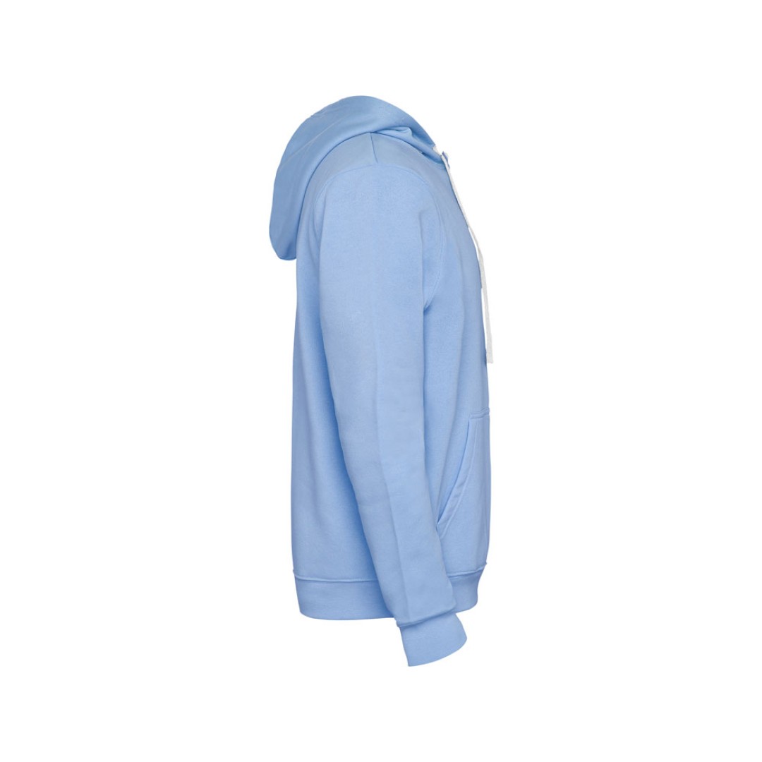 Толстовка с капюшоном "Urban" мужская, небесно-голубой/белый