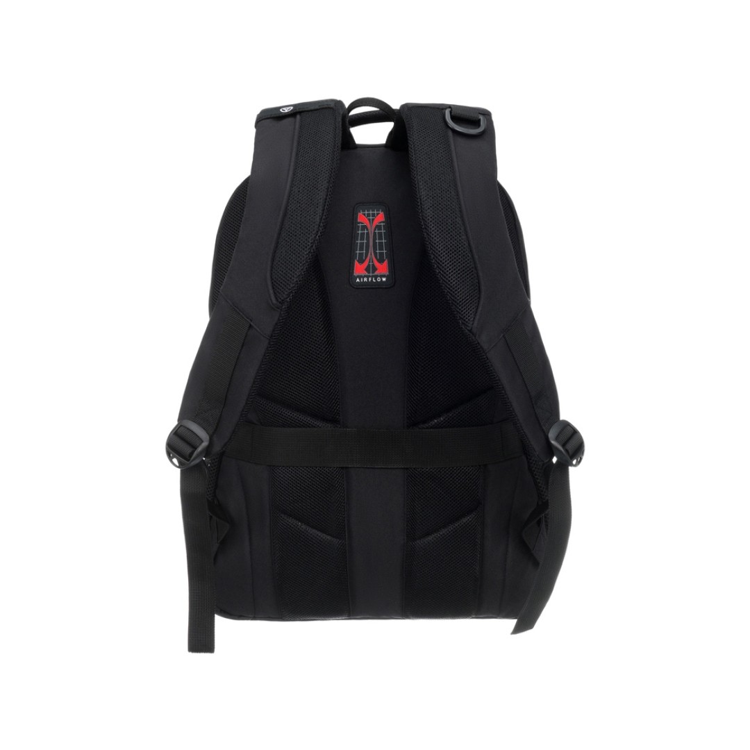 Рюкзак TORBER ROCKIT с отделением для ноутбука 15", чёрный, полиэстер, 34 х 16,5 х 47 см, 24 л