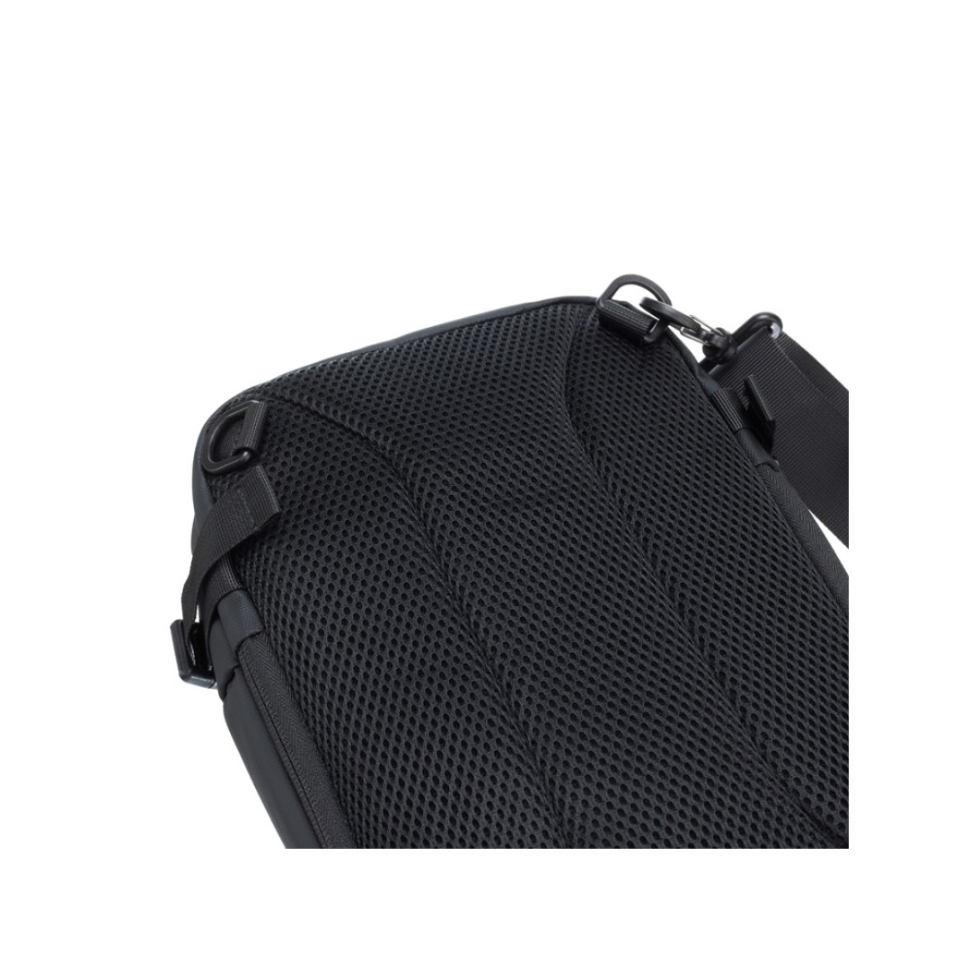 Рюкзак на одно плечо TORBER Xtreme, белый/чёрный, 20 х 8 х 31 см, 5л