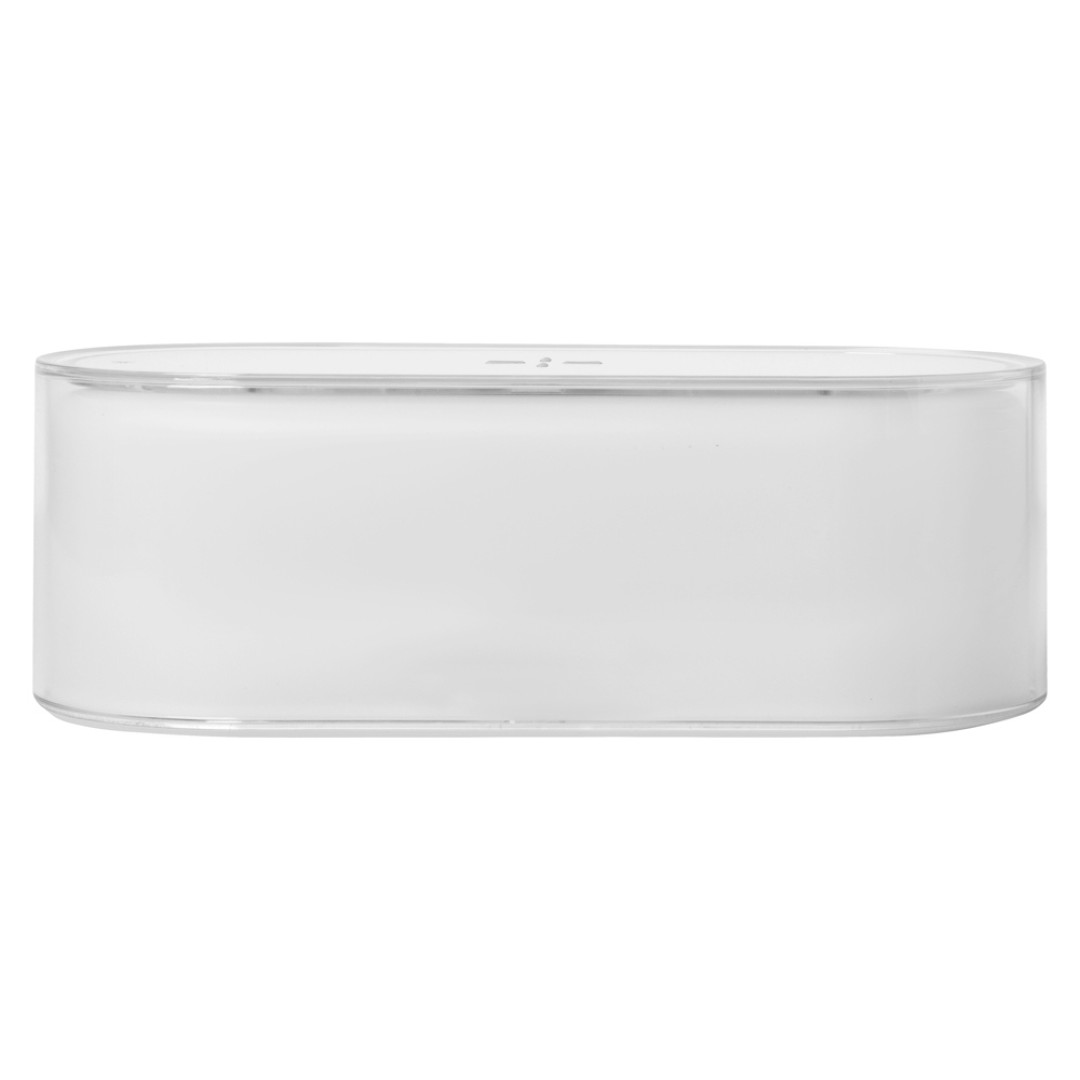 Ночник с беспроводной зарядкой и RGB подсветкой "Miracle", 15 Вт, белый (Р)