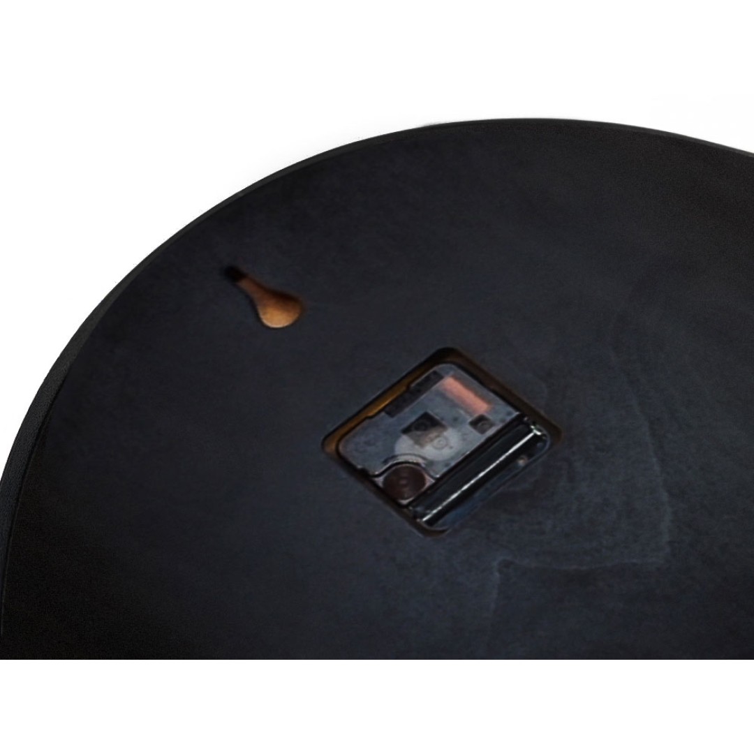 Часы настенные "Lander" S, белые с черным