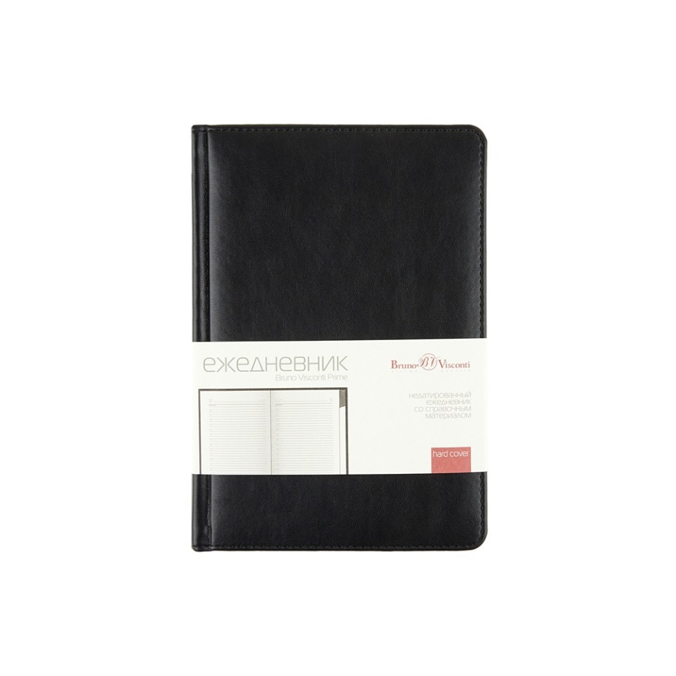 Ежедневник недатированный с индексами А5 "Prime", черный