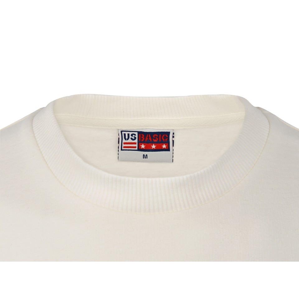 Свитшот "Motion" унисекс с начесом, белый