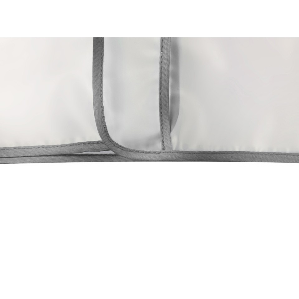 Дождевик "Providence", прозрачный/серый светоотражающий с чехлом