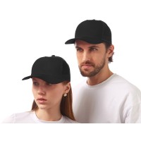 Бейсболка «Kansas», черный