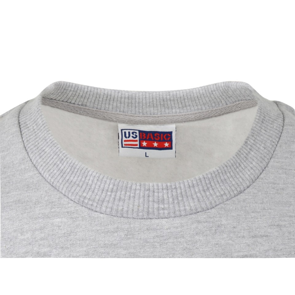 Свитшот "Motion" унисекс с начесом, серый меланж