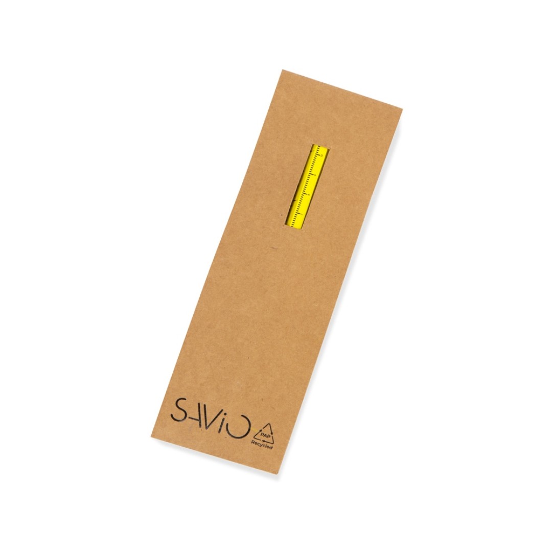 Вечный карандаш из переработанного алюминия "Sicily", желтый