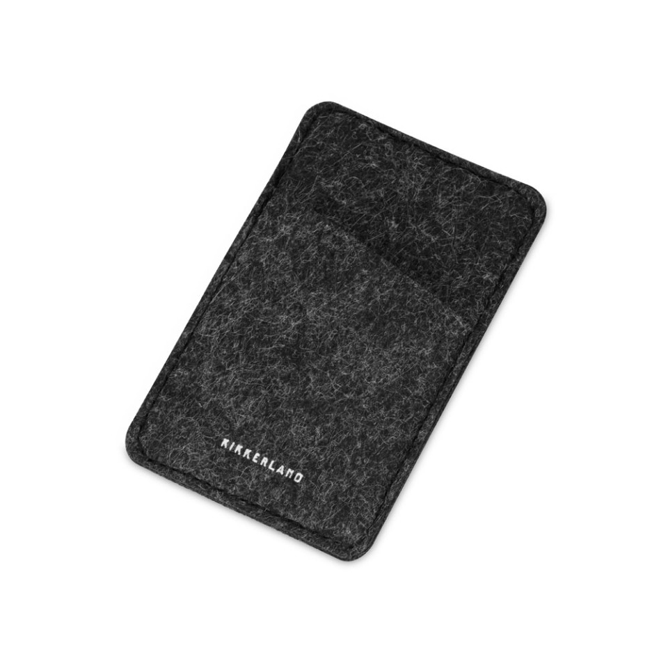 Картхолдер с креплением на телефон "Slot", темно-серый