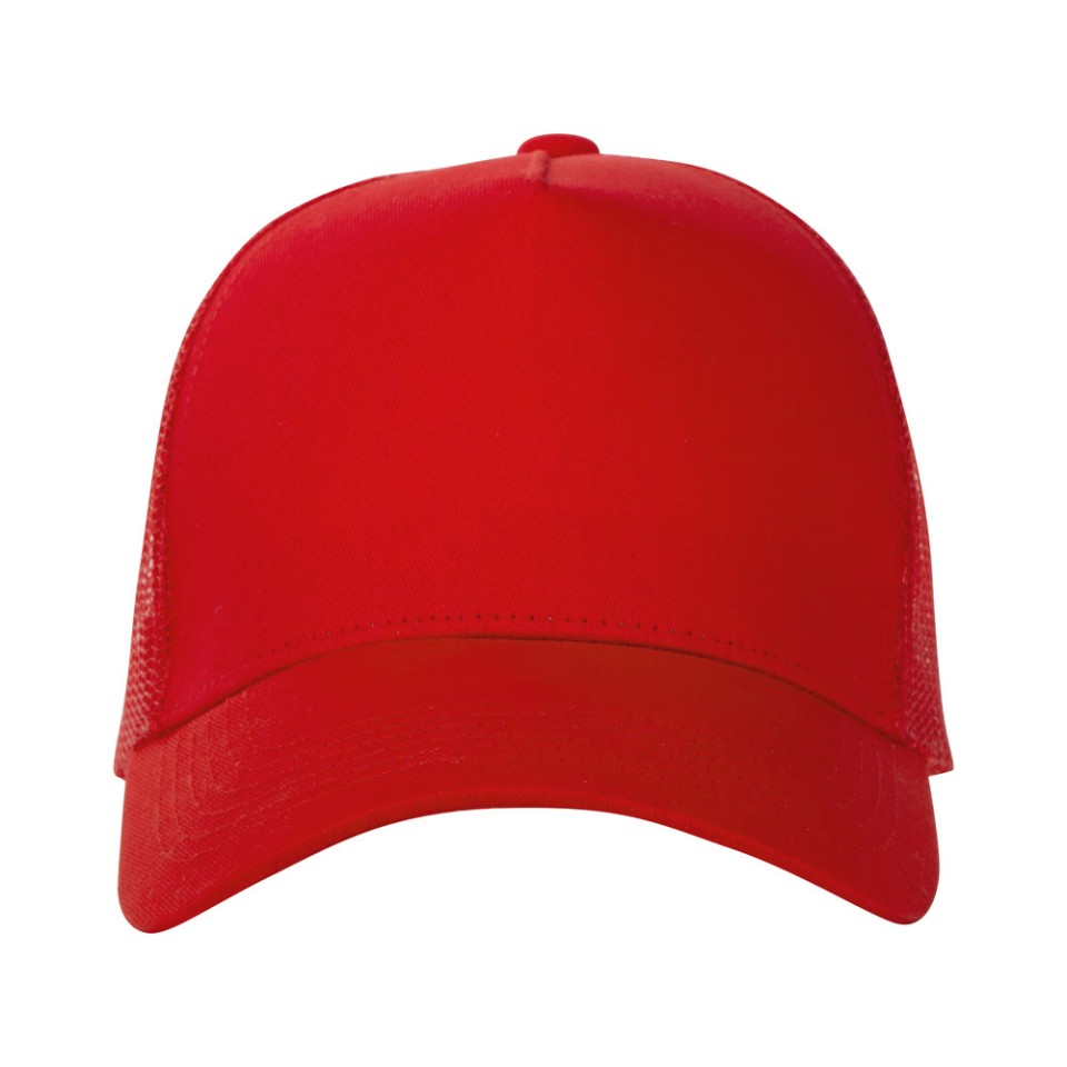 Бейсболка «Kansas», красный