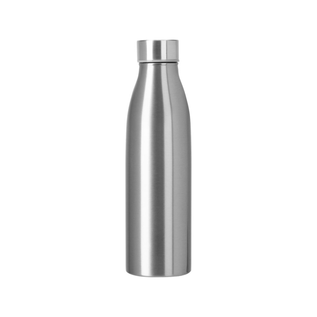Стальная бутылка "Rely", 650 мл, стальная (Р)