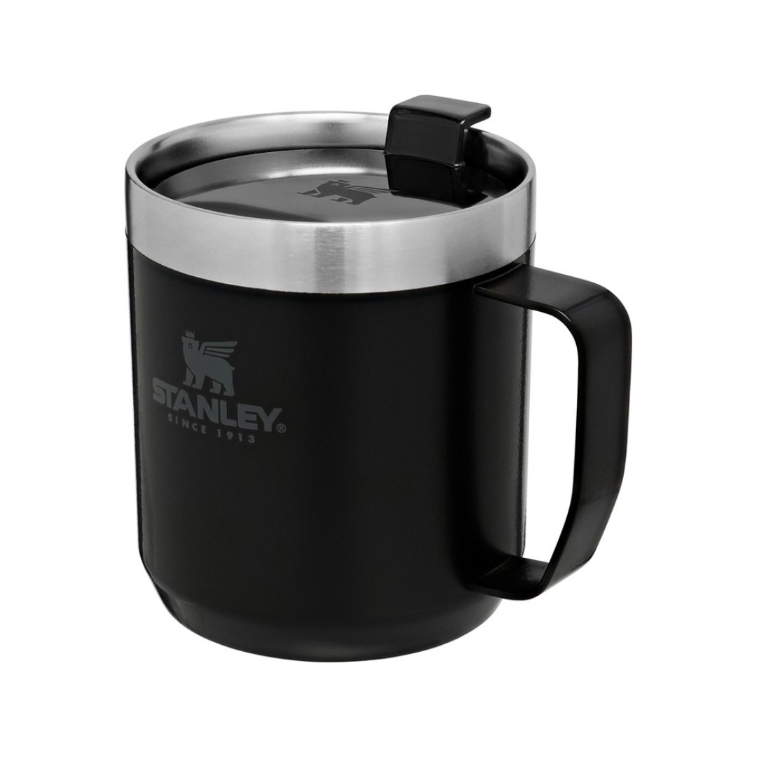 Stanley Classic походная кружка объемом 350 мл - сплошной черный