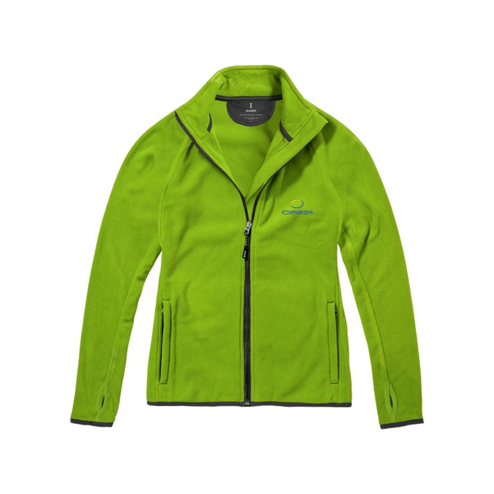 Куртка флисовая "Brossard" женская, зеленое яблоко