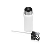 Бутылка спортивная "Коста-Рика" 600мл, белый (P)