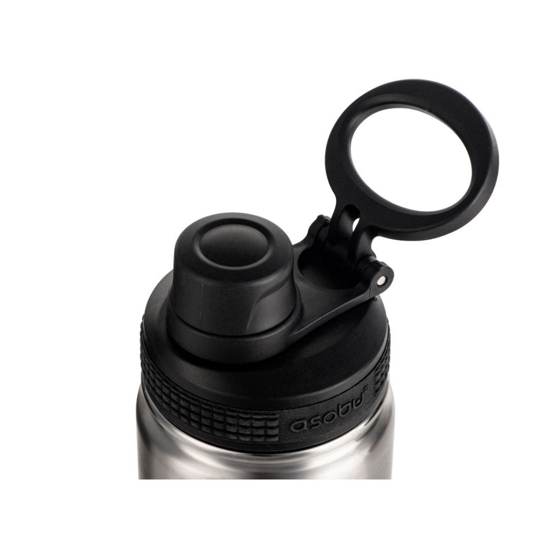 Вакуумная термобутылка «ALPINE FLASK», 530 мл, черный