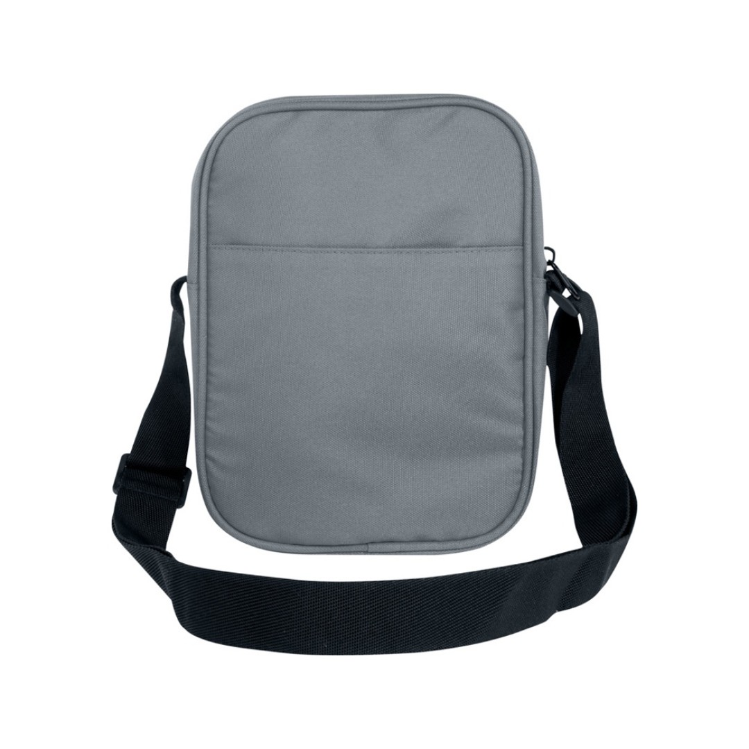 Byron сумка через плечо из переработанных материалов по стандарту GRS объемом 2 л - Серый