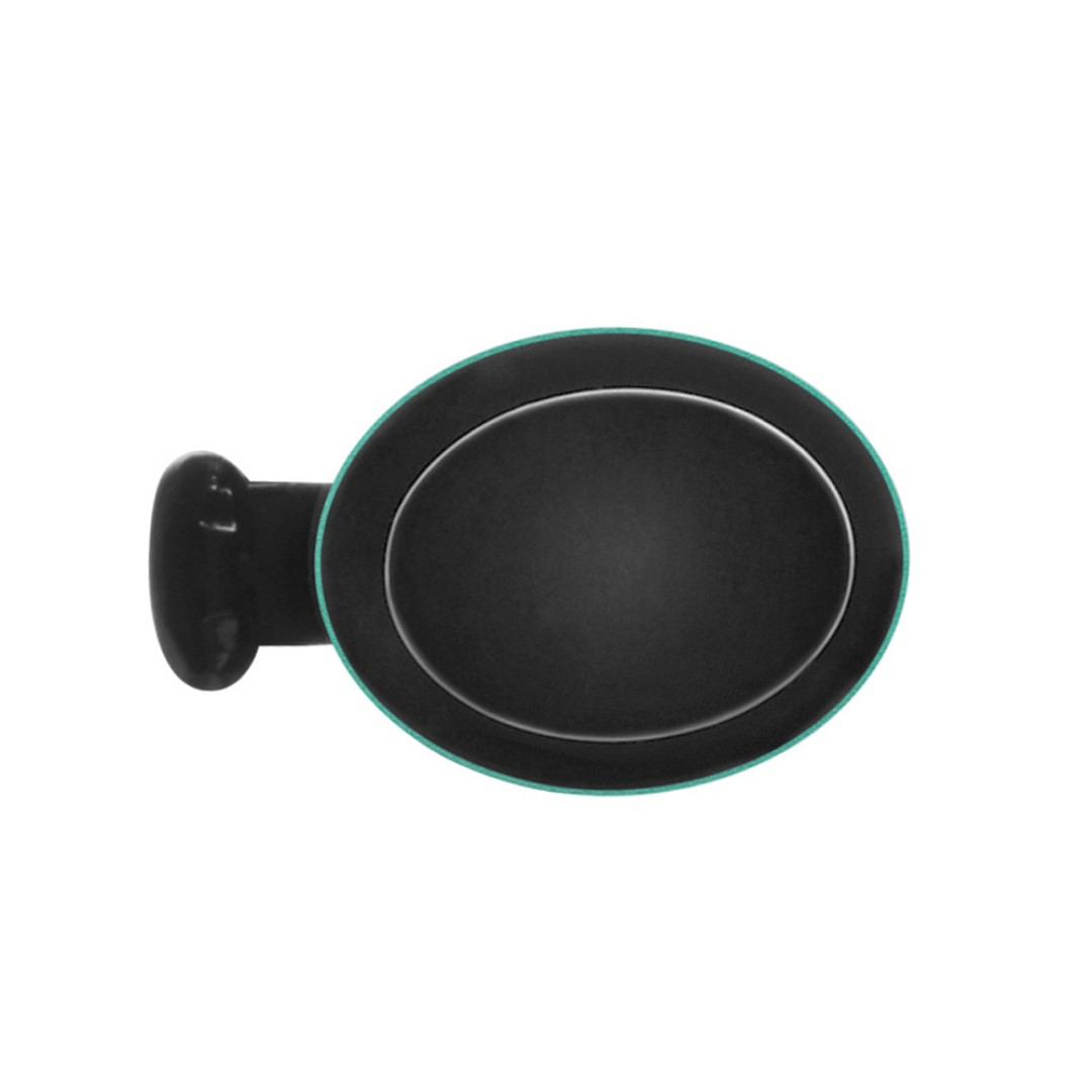 Металлическая шариковая ручка soft touch "Ellipse gum", бирюзовый