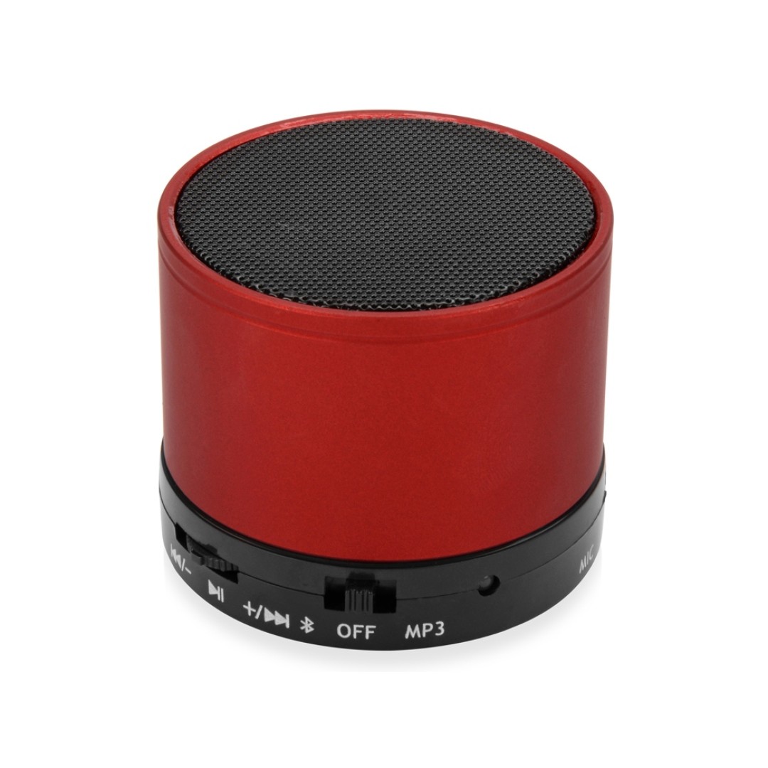 Беспроводная колонка "Ring" с функцией Bluetooth, красный
