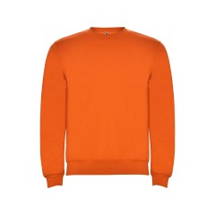 Свитшот с начесом "Clasica" детский, оранжевый