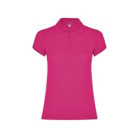 Рубашка поло "Star" женская, фуксия